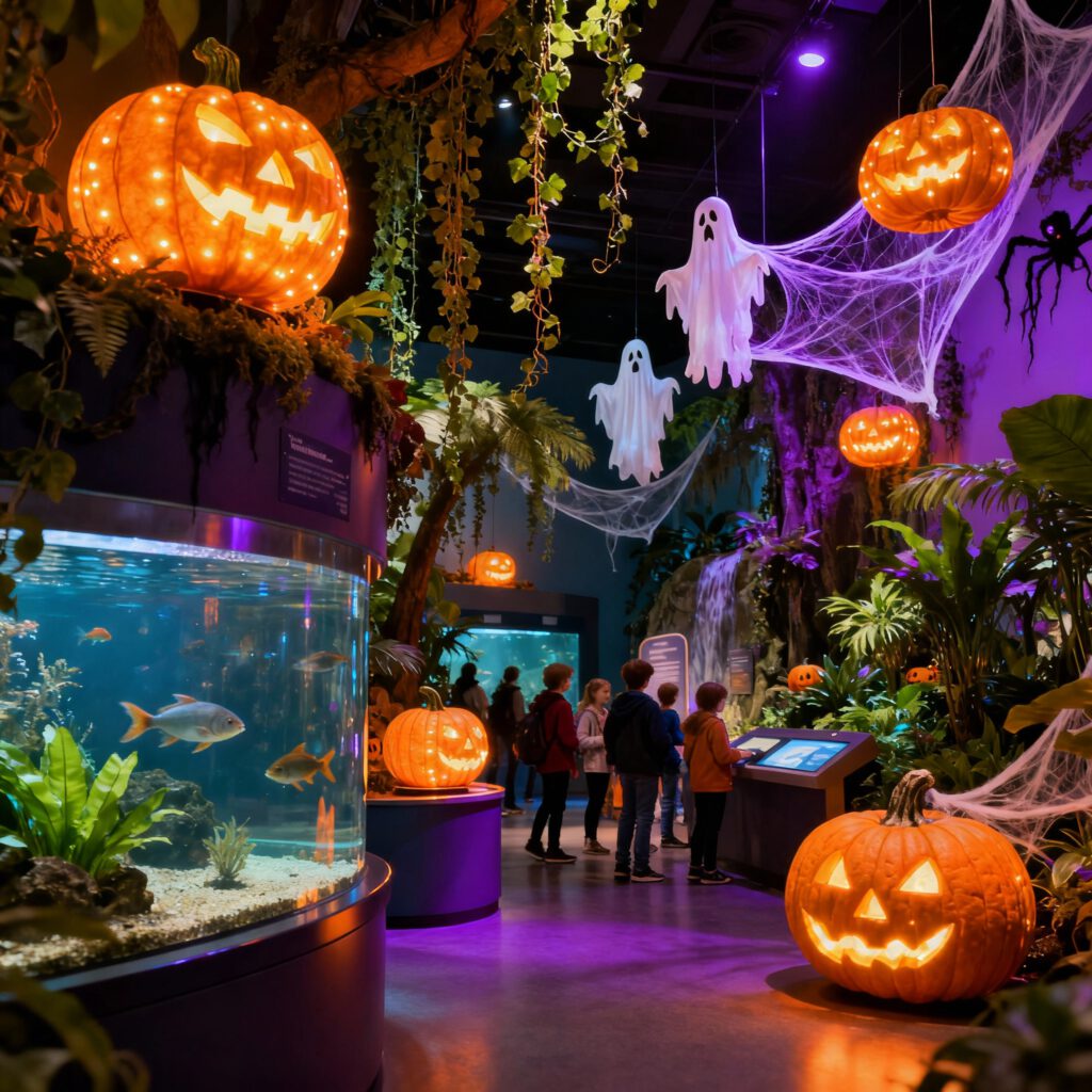 Halloween på Universeum